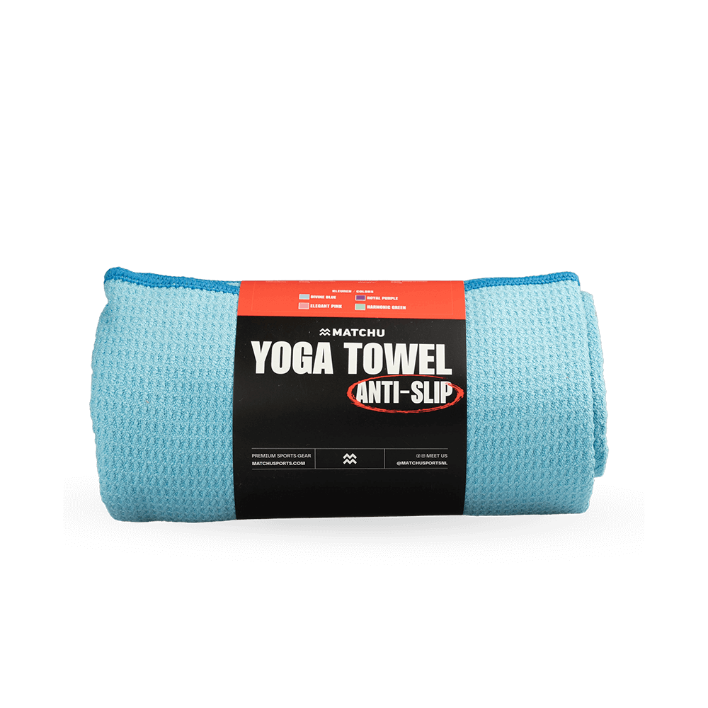 Serviette de yoga Divine Blue